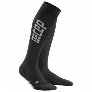 Run Ultralight Socks Donna (Black/Grey)